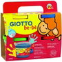 GIOTTO Pack de 4 Botes de Pintura a Dedos Be-bè de 150 g